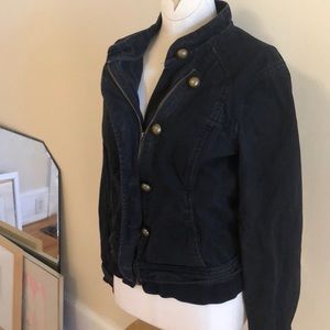 LAMade asymmetrical moto jacket